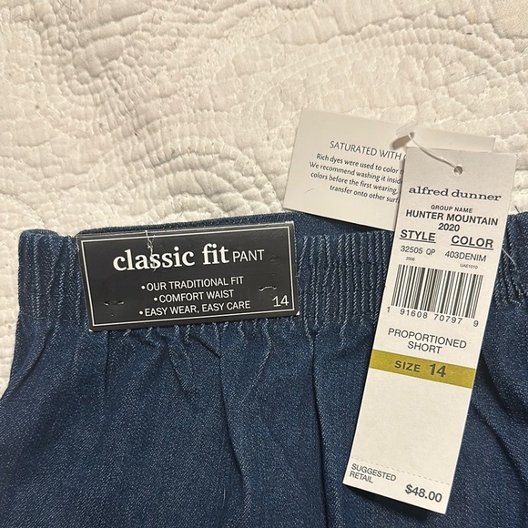 Alfred Dunner pants NWTs size 14 - Picture 2 of 5